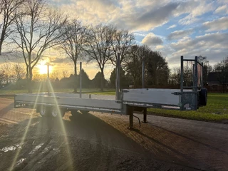 Veldhuizen N/A 2019 - Be oplegger 8 TON  semi dieplader 2018 (2.40 BREED immagine 5