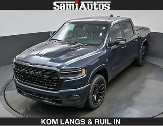 Dodge Ram Pick-Up 2026 - LIMITED 2027 5.7 V8 HEMI | MAXIMAAL UITGERUST | NIEUWE KLEUR Forged Blue Metallic met Ebony Red interior seats | afbeelding 3 miniatuur