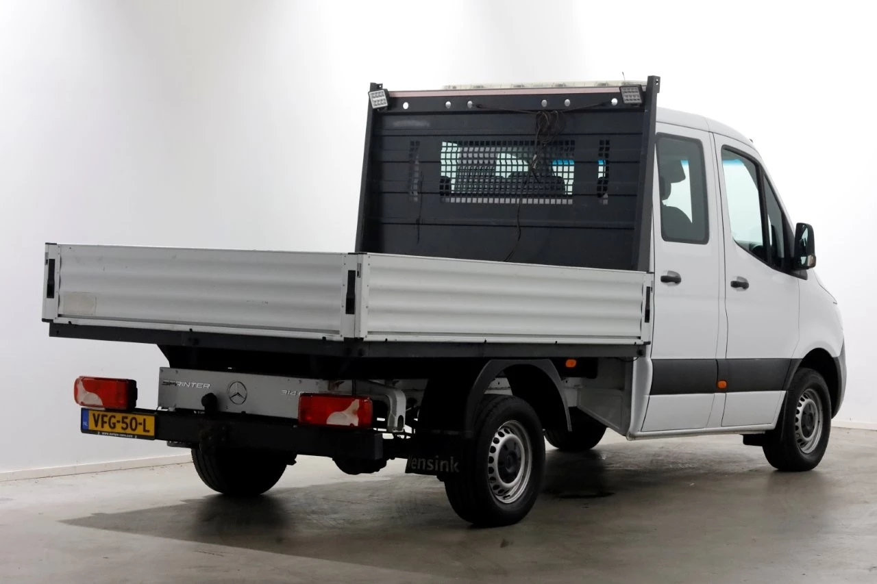 Mercedes-Benz Sprinter 2020 - 314 CDI 143pk RWD 7G Automaat L2H1 D.C. Open Laadbak Trekhaak 2800kg 03-2020 изображение 2