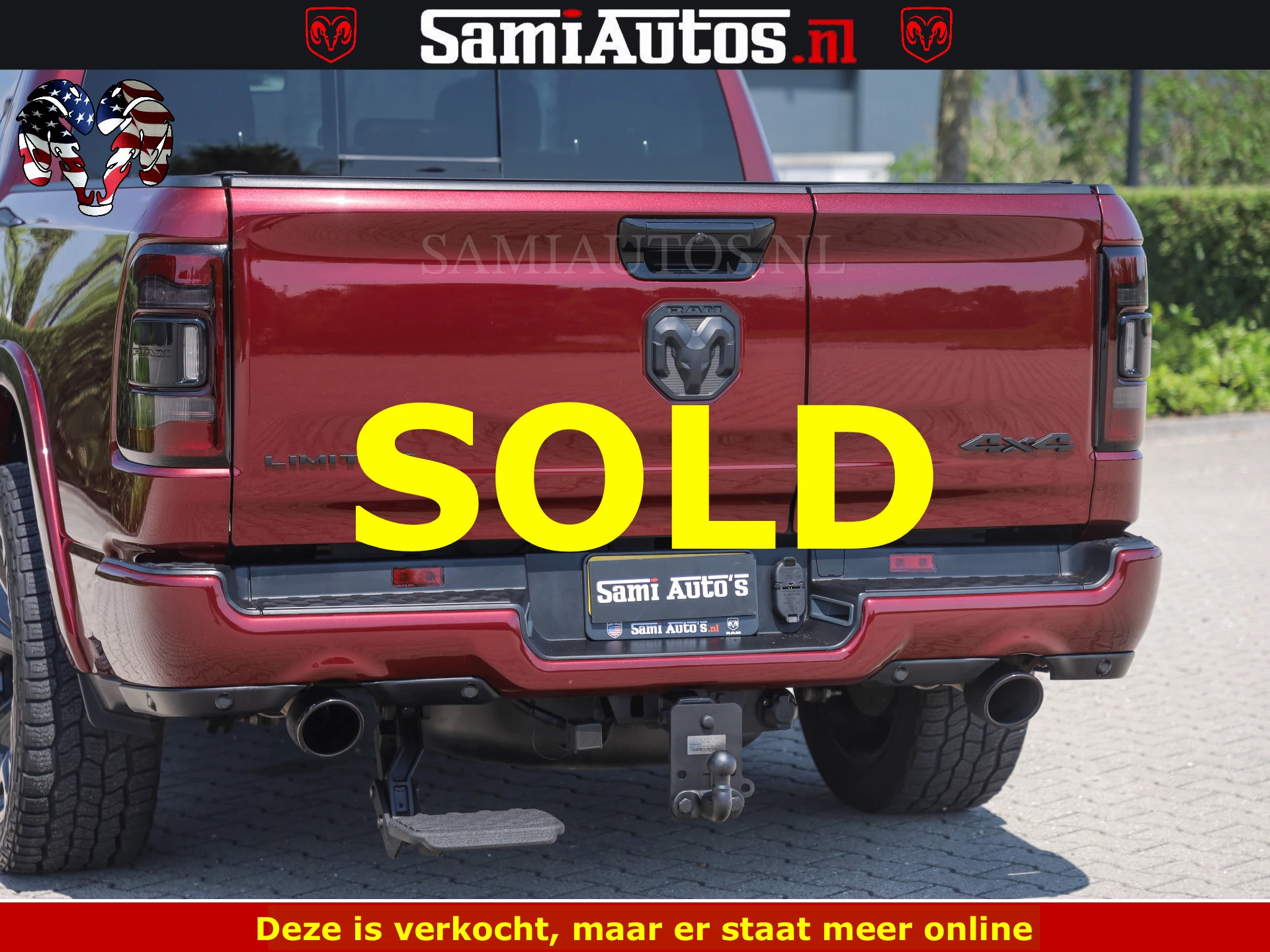 Dodge Ram Pick-Up 2024 - DELMONICO | LIMITED NIGHT 5.7 V8 | BOM VOL | HUD | LUCHTVERING | MEEST LUXE DUBBELE CABINE | 5 PERSOONS | obrázek 68