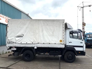 Mercedes-Benz LK 1994 - 914 (6-CILINDER) WITH TENT BOX (MANUAL GEARBOX / FULL STEEL SUSPENSION / LOADING PLATFORM) obrazek 4