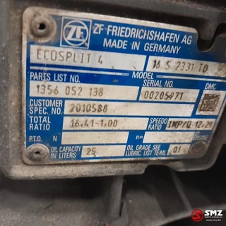 DAF N/A 2015 - Occ versnellingsbak 16S2331TD + intarder DAF bild 5