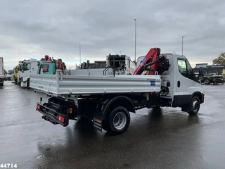 Iveco Daily 2024 - 72C18 HMF laadkraan 3,4 Tonmeter laadkraan + Meiller 3-zijdige kipper New & Unused!! obrazek 9