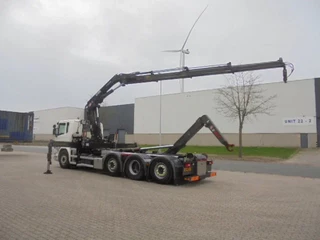 Scania P 2016 - P370 8X2 HAAK + KRAAN NL TRUCK LOW KM immagine 3