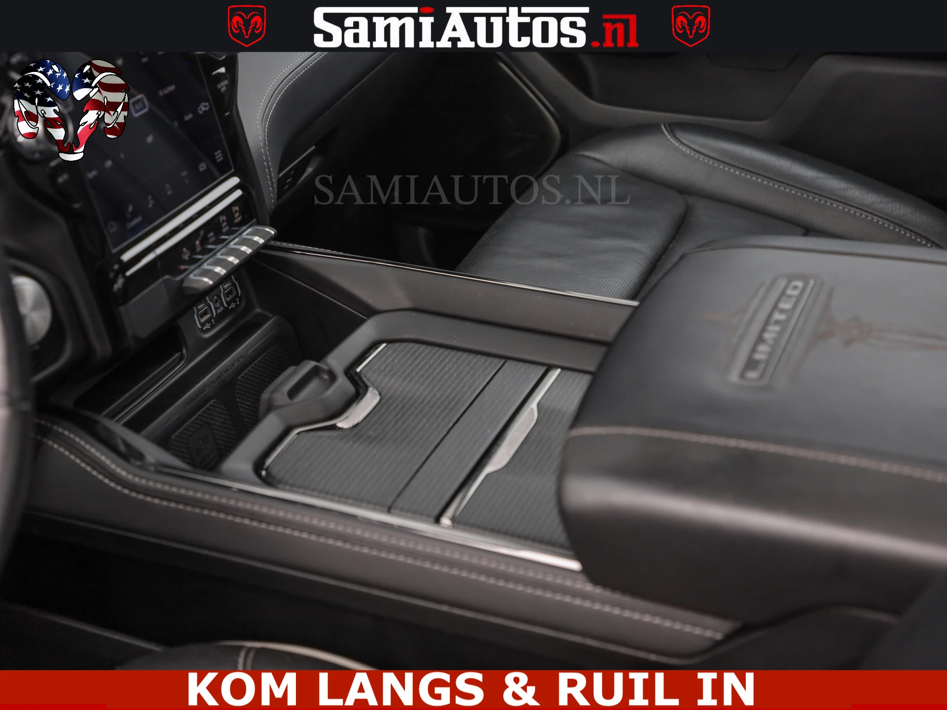 Dodge Ram Pick-Up 2024 - LIMITED HULK | 5.7 V8 402PK HEMI | RAM VOL | HUD | LUCHTVERING | PANO | MWK KLEP | DC | 5 PERS | afbeelding 40