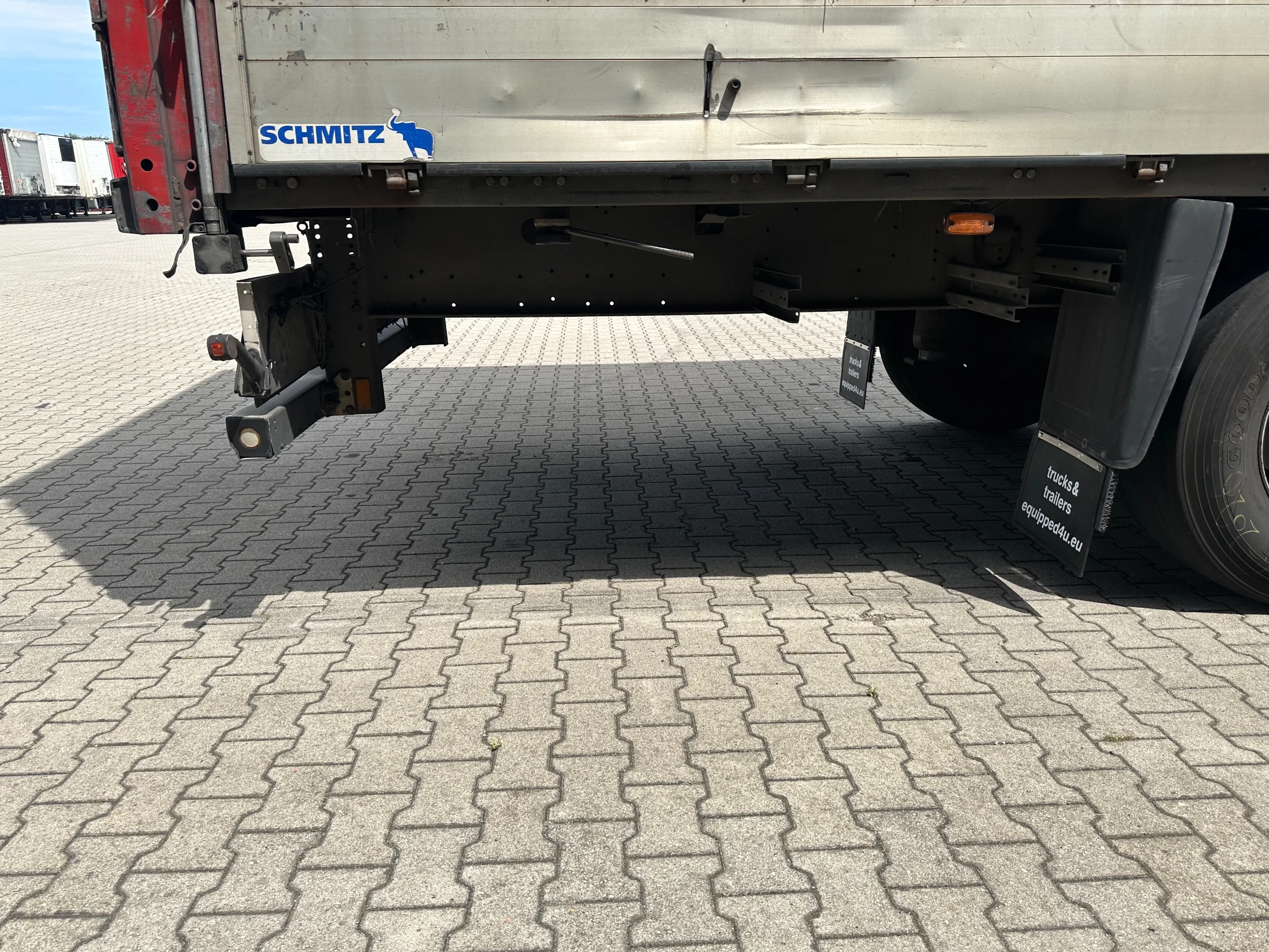 Schmitz Cargobull 2008 - Bordwände / SAF + Scheibebremsen / 2x Liftachse / galvanisiert / Innenhöhe: 2.80m / NL-Auflieger, 2x vorhanden afbeelding 21