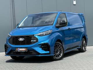 Ford E-Transit Custom 2025 - MS-RT 285 PK FULL ELECTRIC SPORT / L1H1 / DIGITAL AQUA BLUE METALLIC / REAR VIEUW / B&O SOUND SYSTEM / 19 INCH / LED / CAMERA image 27
