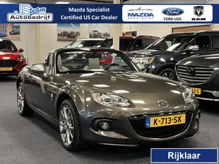 Mazda MX-5 2014 - NC Roadster 1.8i Silver Edition Airco Leder Navi Cruise te koop