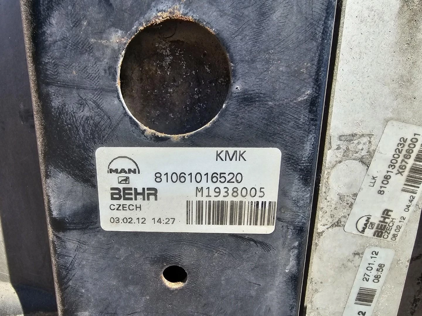 MAN BERH Radiator zdjęcie 15