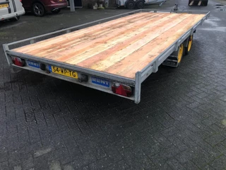 Eduard P4 2012 - Tandemas Aanhangwagen Open - Auto - Machinetransporter 54-WP-TG obrazek 3