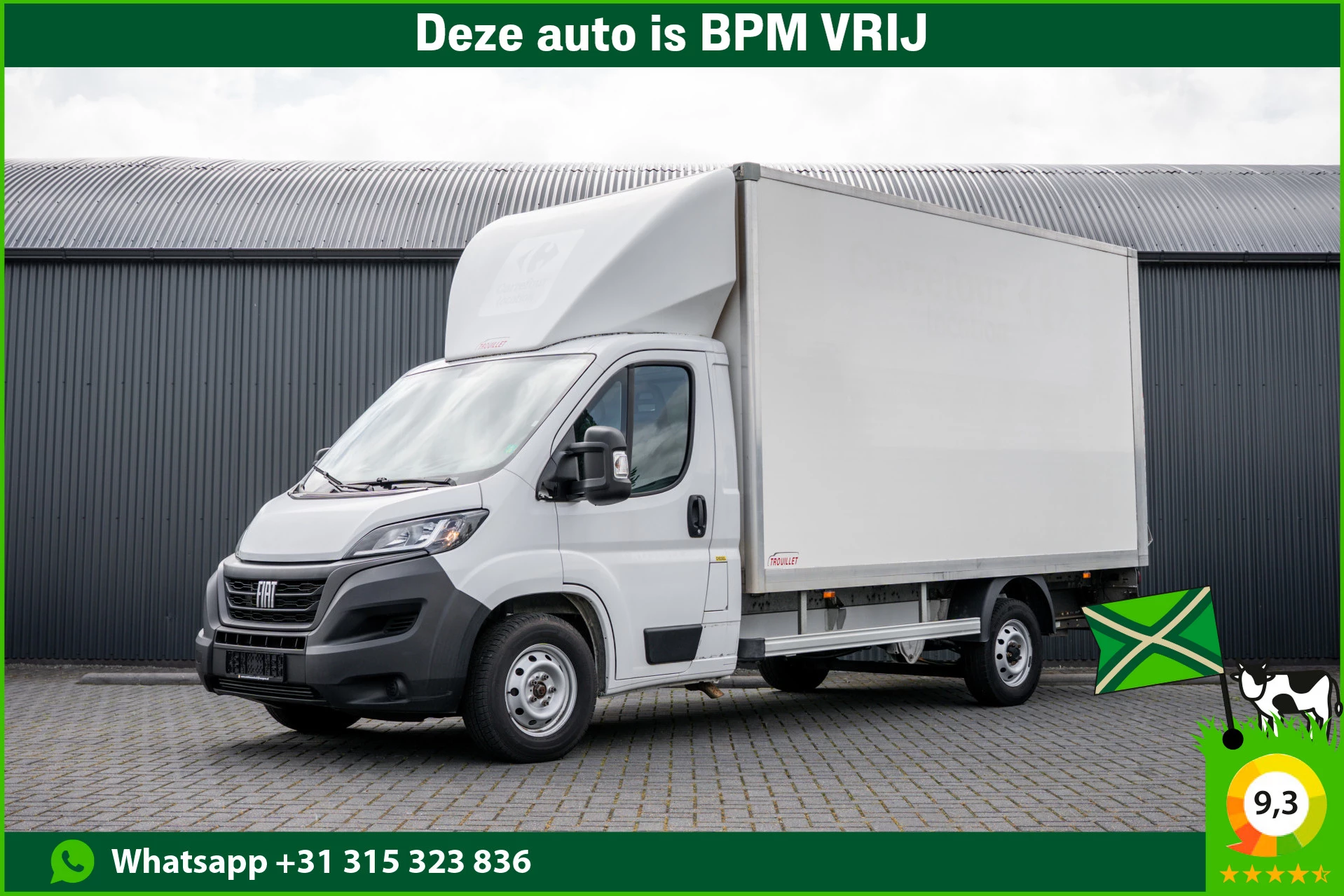 Fiat Ducato 2022 - MultiJet 140PK | Bakwagen met laadklep | Camera | Cruise | Airco imagem 1