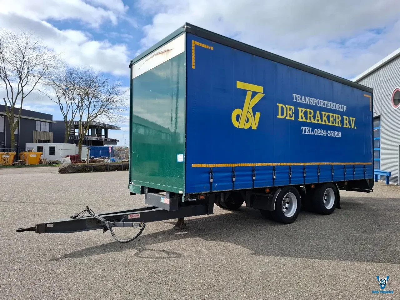 Vogelzang 2008 - VA-20 / NL TRAILER / TUV:19-05-2026 / 10TON BPW AXLES / ALCOA / 2008 afbeelding 1