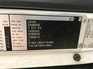 Scania R 2015 - 580 8x2 V8 Retarder Euro 6 HMF 50 Tonmeter laadkraan + Fly-Jib obrazek 20