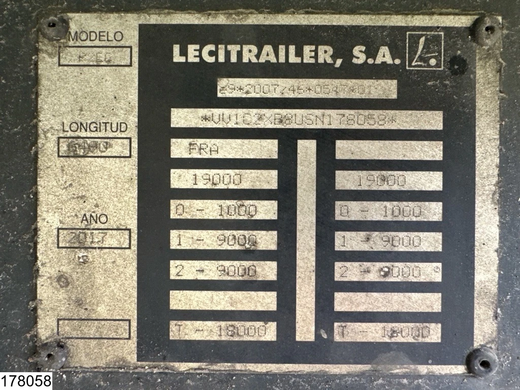Lecitrailer 2018 - Middenas Frigoblock EK 13 U imagem 5