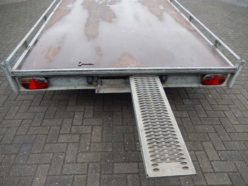 Eduard P4 2012 - Tandemas Aanhangwagen Open - Auto - Machinetransporter 54-WP-TG afbeelding 9
