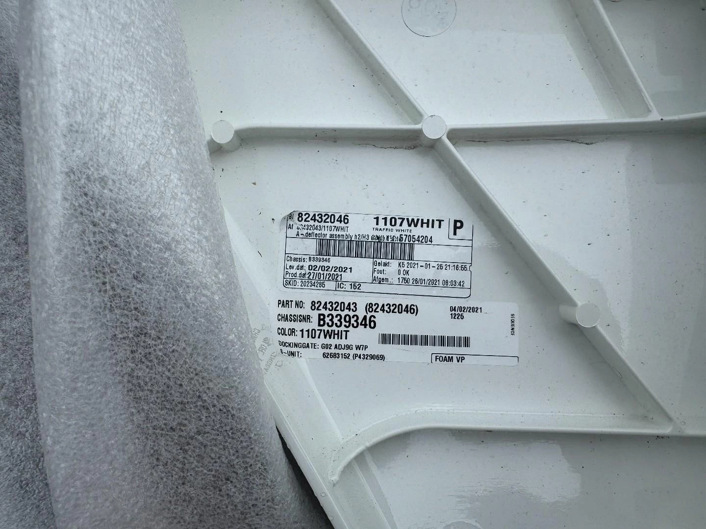 Volvo Spoilers FH4/5 GlobXL 82432043 2025 imagem 9
