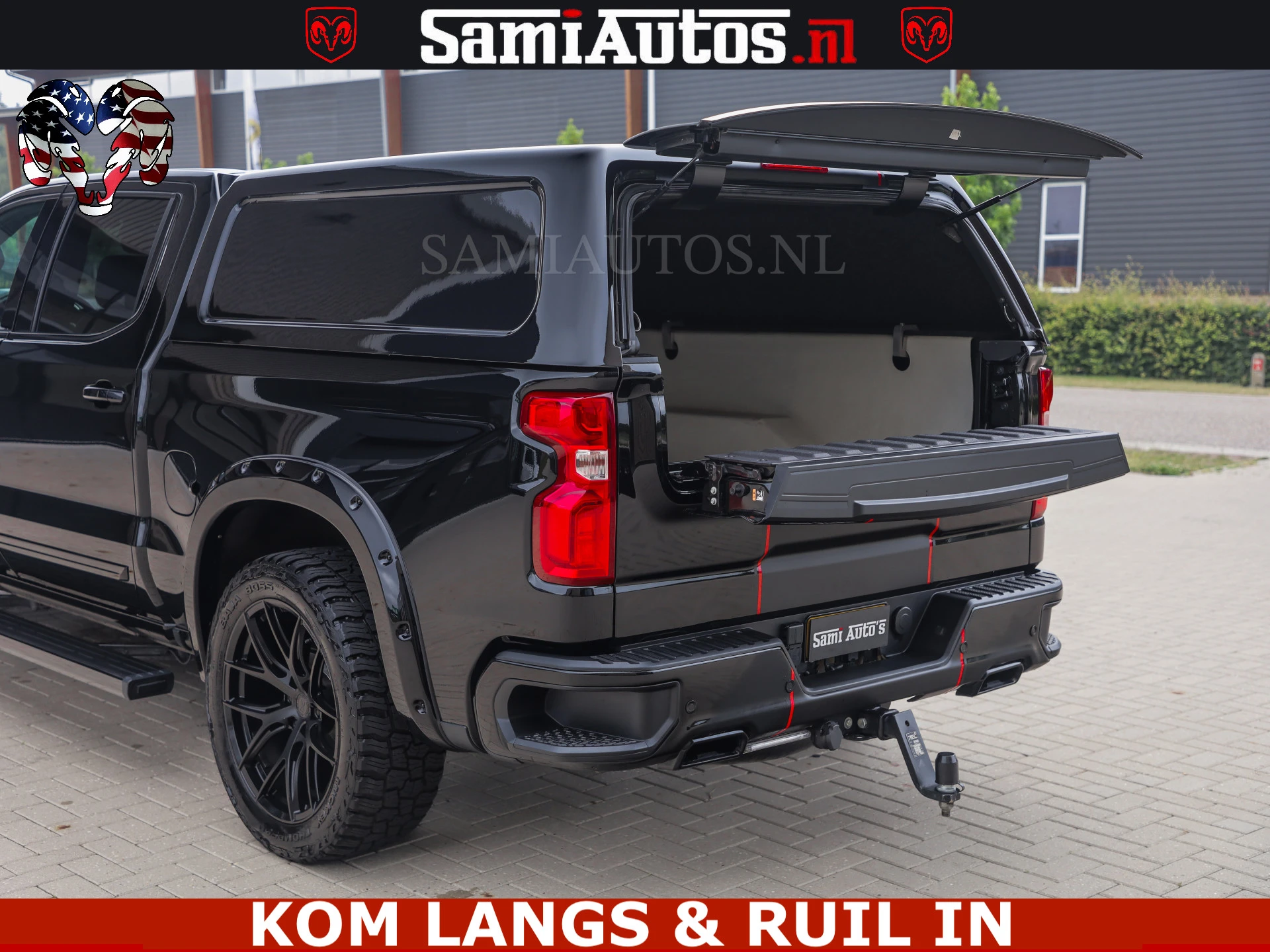 Chevrolet Silverado 2024 - HULK PACK | BEAST | HUIF | BLACK OPS | BOM VOL | GARANTIE TOT 24-01-2028 | DC 5 PERSOONS | afbeelding 15