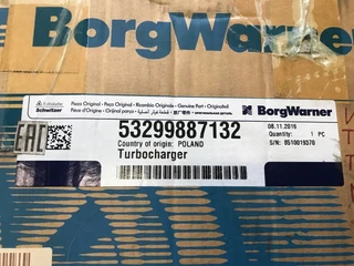 MAN N/A 2016 - 51.09100-7926 TURBO BORGWARNER 53299887132 (NEW) TGA/TGS/TGX obrazek 6