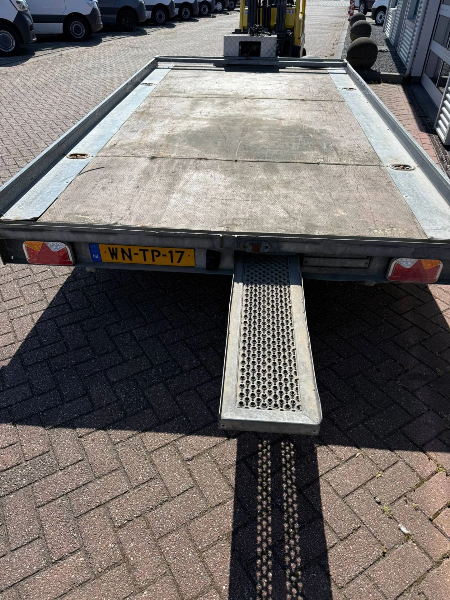 Weyer aanhangers Multitransporter met elektrische lier 2004 afbeelding 6