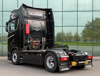 Scania S 2019 - S580 V8 NGS 50 YEARS V8 EDITION FULL AIR 2+4 FULL OPTIONS RETARDER SUPER CONDITION afbeelding 3 miniatuur