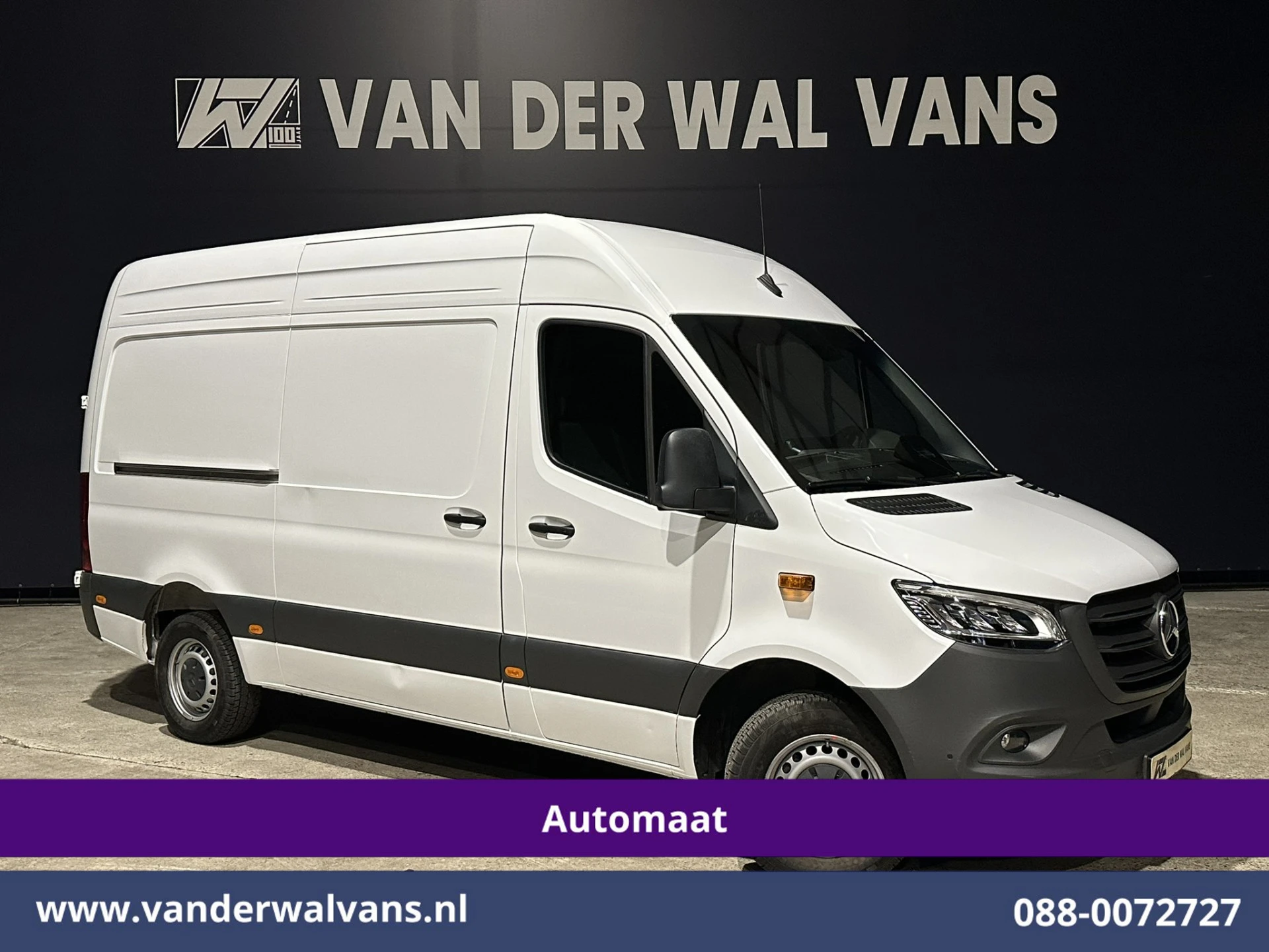 Mercedes-Benz Sprinter 2024 - 317 CDI 170pk 9G-Tronic Automaat L2H2 Facelift Euro6 Airco | Camera | Navigatie | LED | Chauffeursstoel afbeelding 1