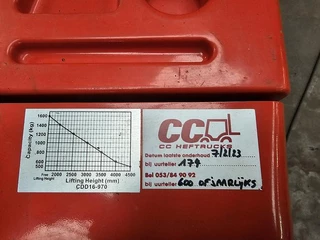 HELI CDD 16 | ELECTRIC | 1600 KG.| HEIGHT 4.50 MTR |4 PIECES. 2020 - N/A изображение 5