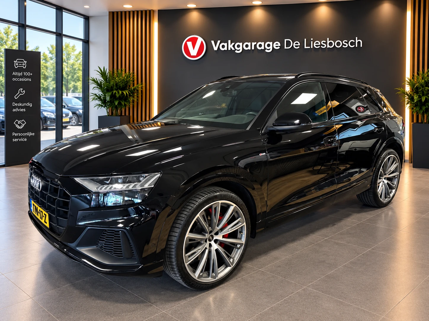 Audi Q8 2021 - 60 TFSI e quattro Pro Line S Competition/s-line/leer/pano/matrix/memory/massage/Dealer oh afbeelding 1
