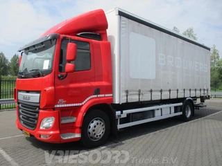 DAF CF 290 FA 286 schuifzeilbakwagen 2015 te koop