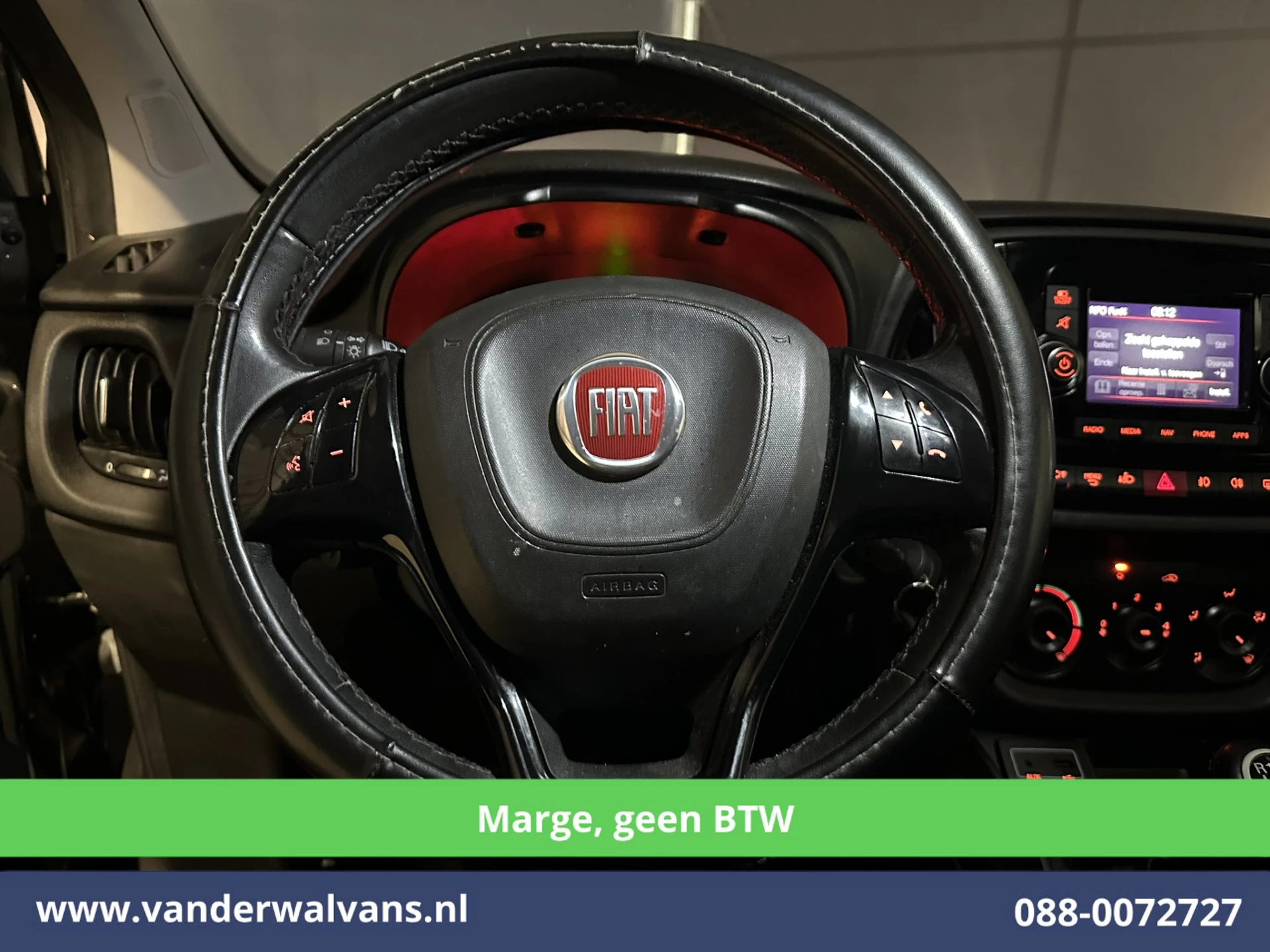 Fiat Doblò 2018 - Cargo 1.6 MJ**MARGE, Geen BTW** 105pk L2H1 Maxi SX Euro6 Airco | Navigatie | Lichtmetalen Velgen Bild 15