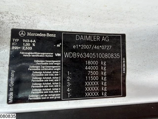 Mercedes-Benz Actros 2016 - 1843 EURO 6, Retarder, Lohr, Combi image 7