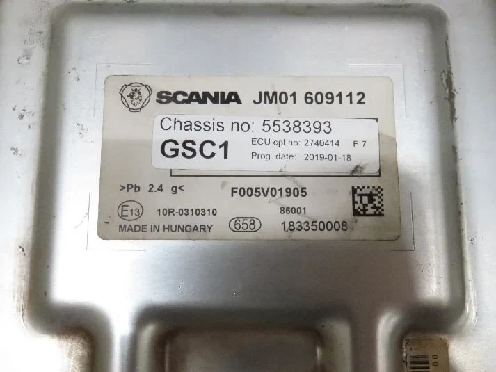 Scania - 2740414 GSC1 regeleenheid Bild 2