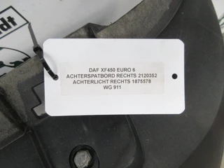 DAF XF 450 - 2120352 + 1875578 ACHTERSPATBORD EURO 6 afbeelding 3 miniatuur