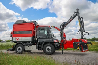 Mercedes-Benz Unimog 2023 - U 427 Greentec woodchipper combi obrazek 1