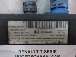 Renault - 21964343 HOOFTSCHAKELAAR T 460 EURO 6 afbeelding 2 miniatuur