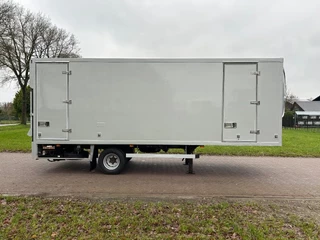 Veldhuizen N/A 2010 - be oplegger 7.5 ton gesloten met laadklep 1000 kg afbeelding 4