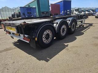 DESOT DSTO-2001-SSR-99L| adr CHASSIS 20/30 FT| 3940 KG | APK 10-12-2025 | HOLLAND CHASSIS. DAF DISC. 2000 afbeelding 2 miniatuur