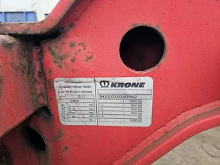 Krone SD 27| SAF INTRADISC | SUPER SLIDING.| BELGIUM TUV. 2008 - N/A obrazek 11