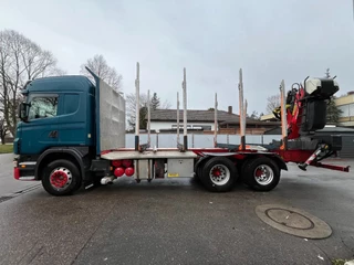 Scania G 2010 - G480 *6x4*Blatt *Holz*Manual*Palfinger M12Z91* te koop