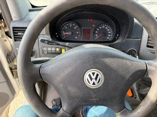 Volkswagen Crafter 2010 - 2.5TDI Openlaadbak Airco Cruisecontrol HIAB 013T + Veeg Machine / Borstel bild 10