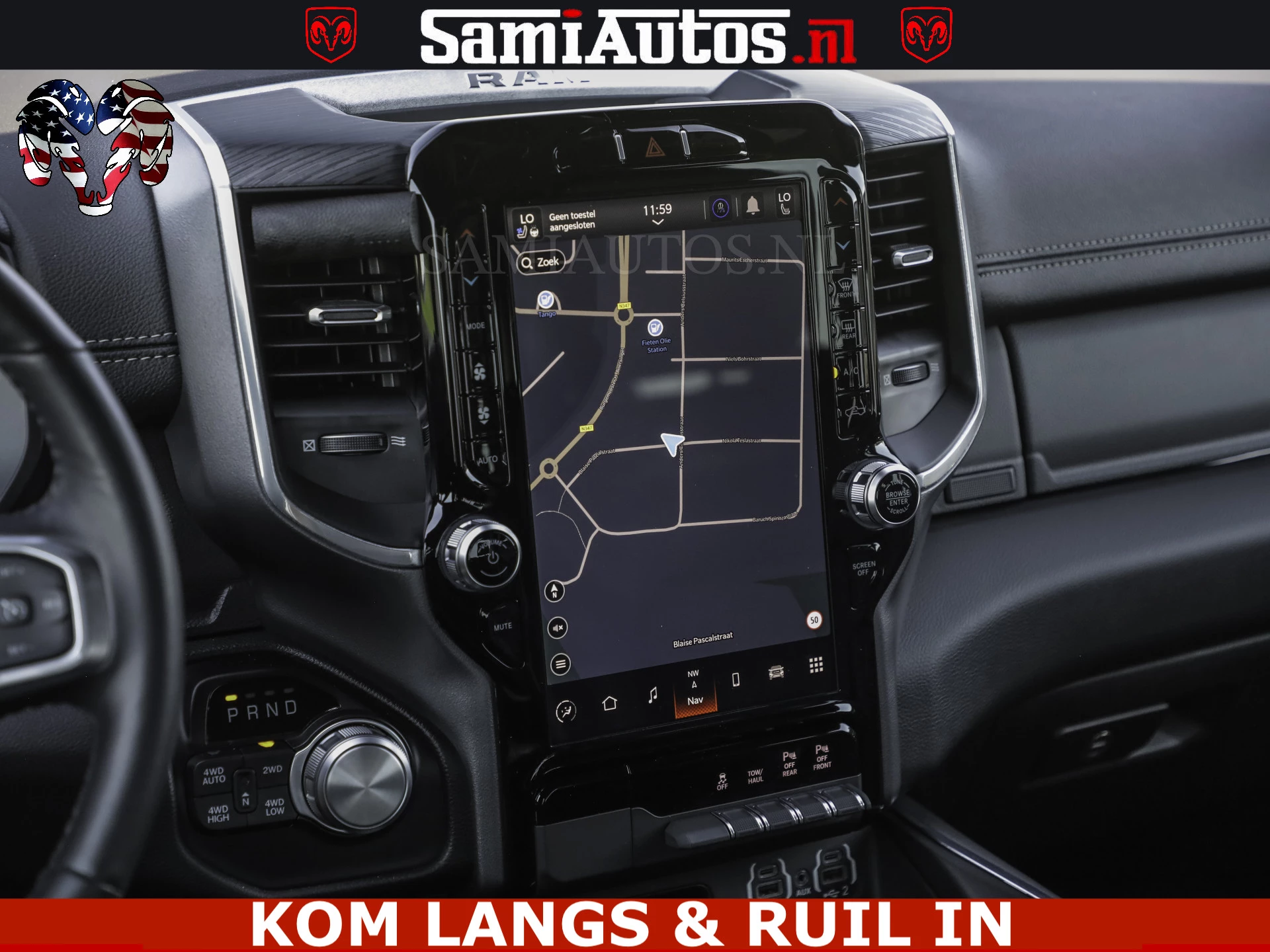 Dodge Ram Pick-Up 2024 - SPORT V8 5.7 402PK | Krachtige Hemi | Panorama Dak | 12' Scherm image 5