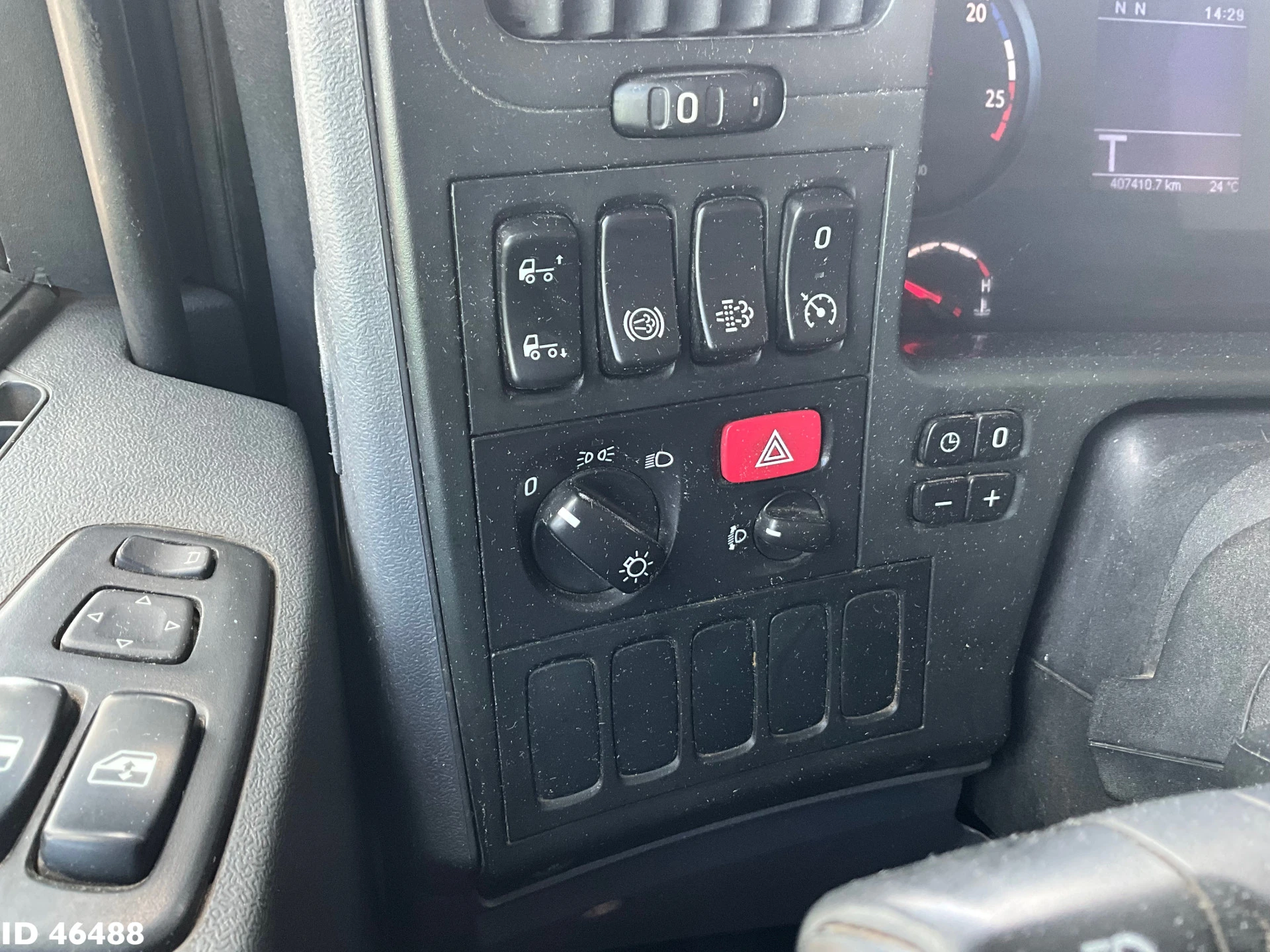 Scania P 2015 - 320 Euro 6 Hyvalift 14 Ton portaalarmsysteem afbeelding 14