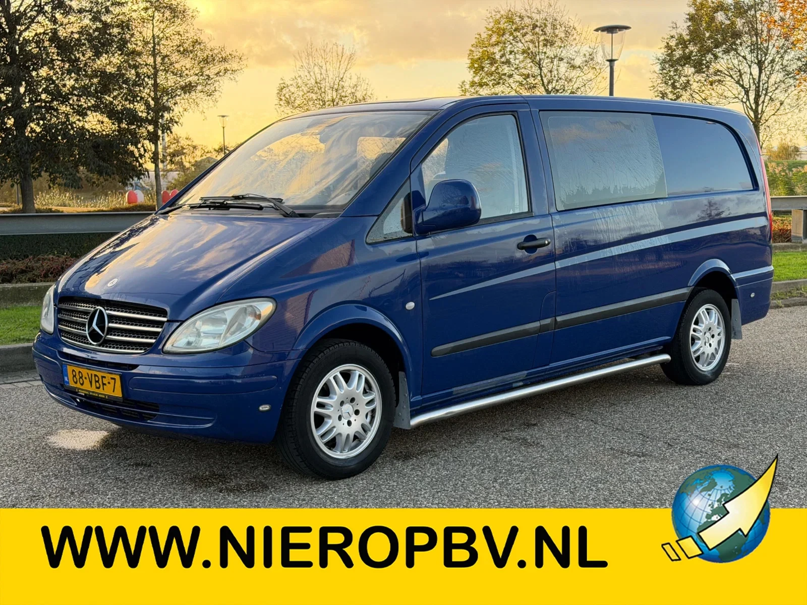 Mercedes-Benz Vito 2006 - 120CDI 3.0L V6 L2H1 Dubbelcabine Automaat Airco Navi Cruisecontrol image 1
