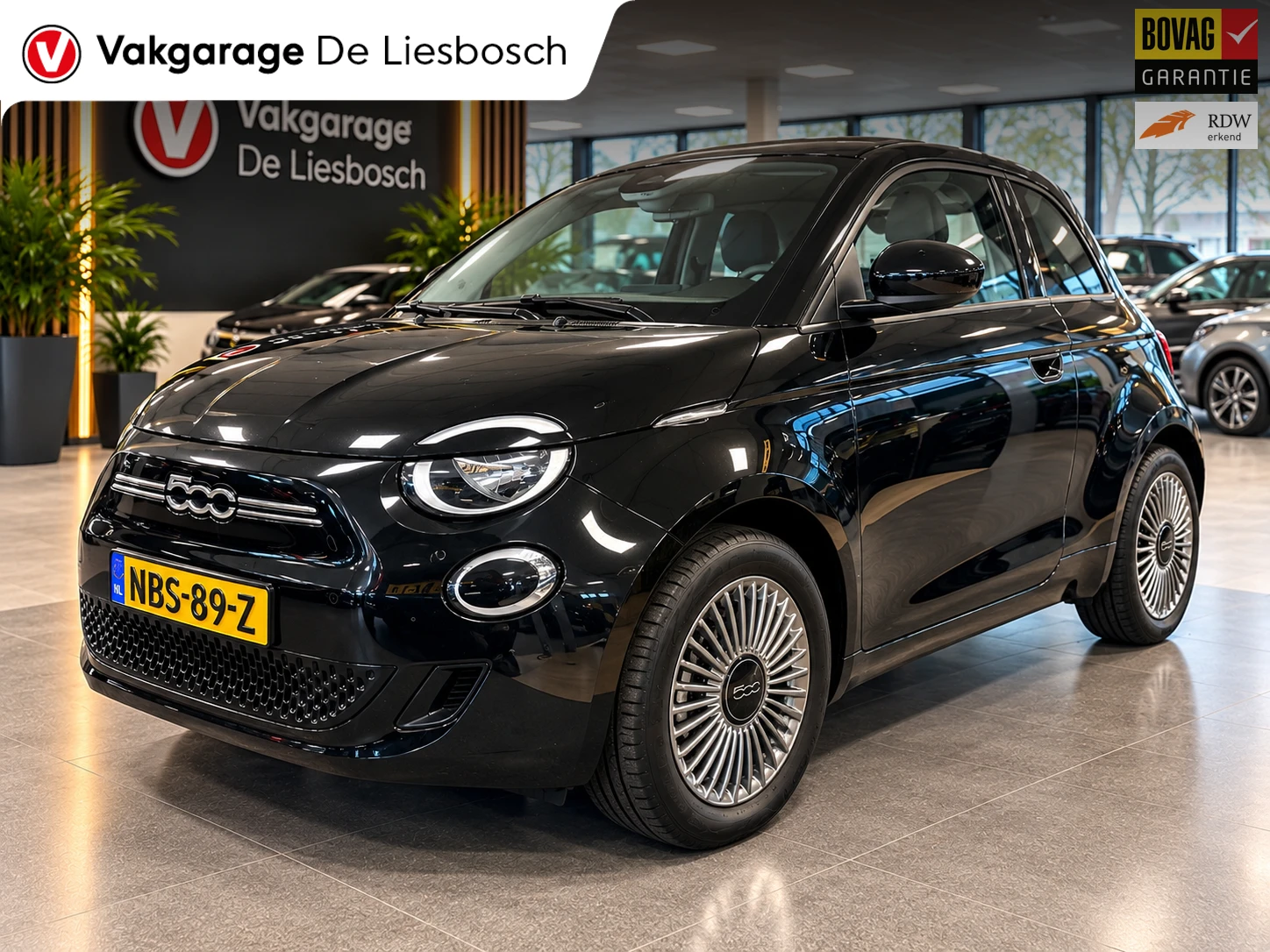 Fiat 500e 2023 - 42 kWh /Icon/ airco / carplay afbeelding 1