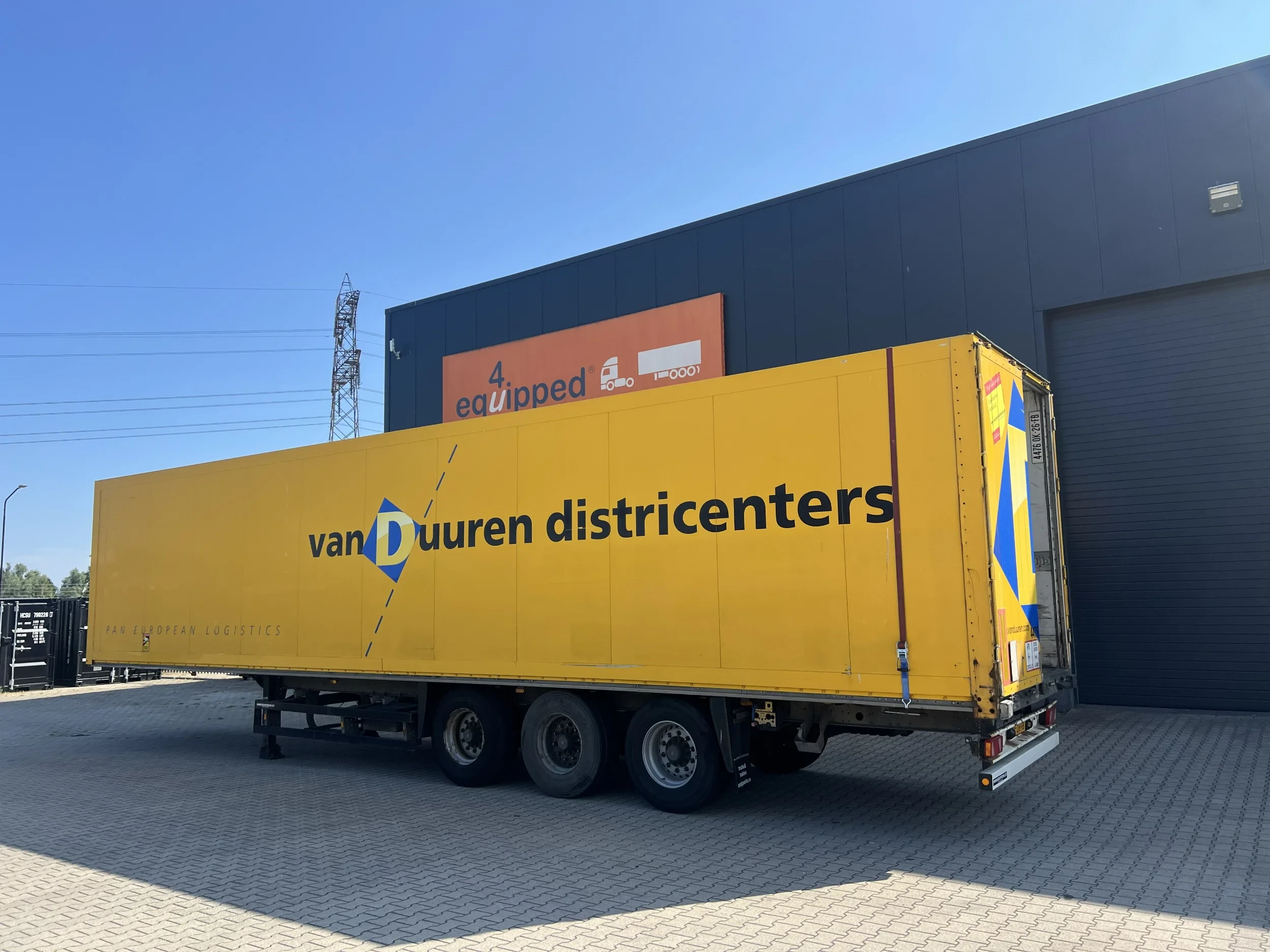 Schmitz Cargobull SKO 24 2008 - SKO24 / SAF trommelremmen / gegalvaniseerd / binnenhoogte: 2,80 m / NL oplegger,/ damaged - PRICE REDUCTION afbeelding 3