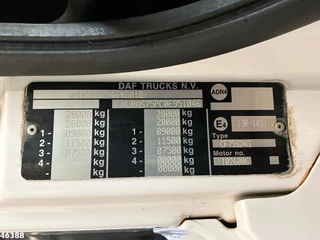 DAF FAN 75 CF 250 Hiab 14 Tonmeter laadkraan 2012 - N/A изображение 29