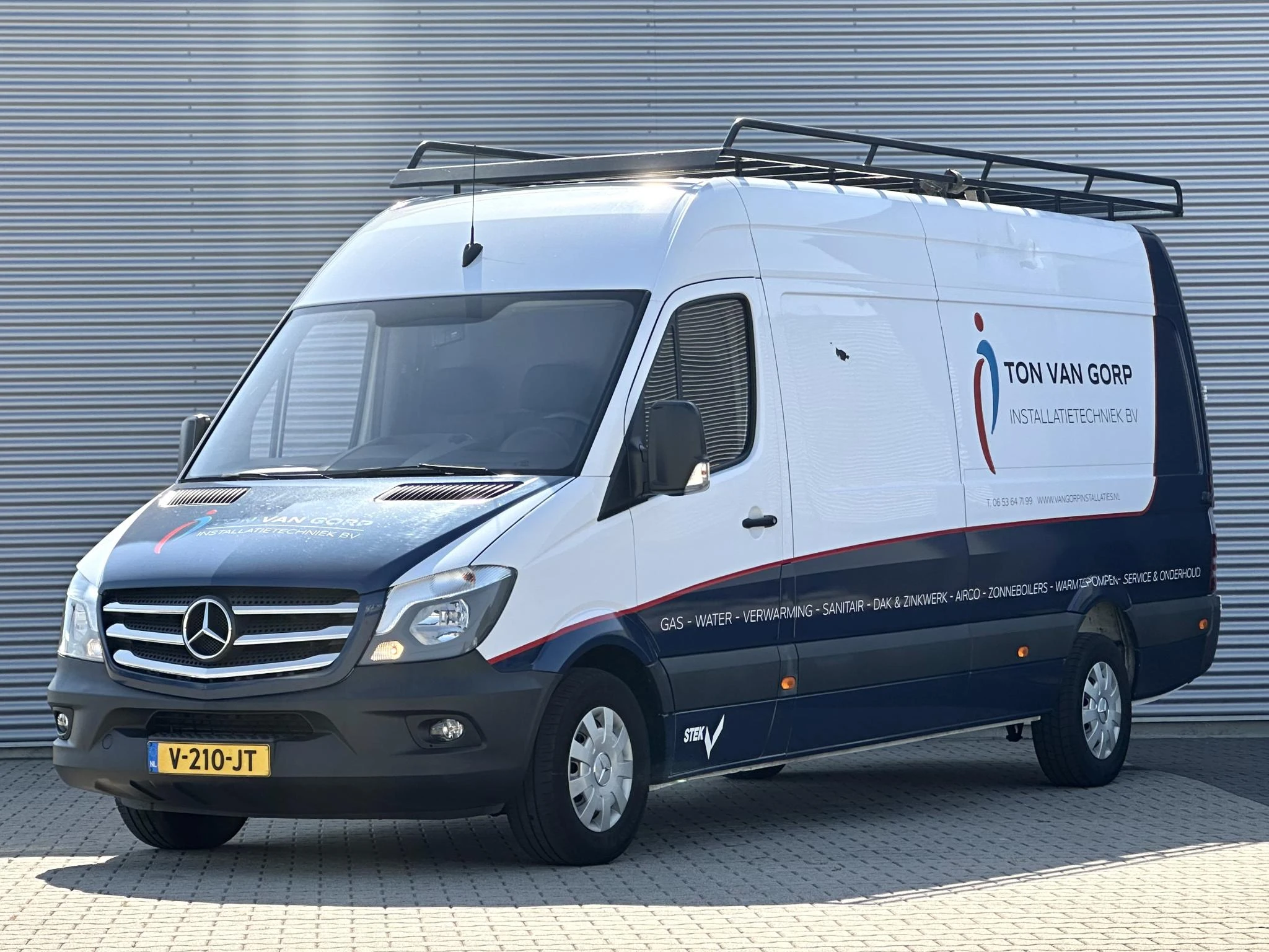 Mercedes-Benz Sprinter 2017 - 414 2.2 CDI 432L L3H2 nette bus! Airco|Cruise afbeelding 1