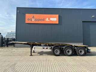 Van Hool 2011 - 20FT/30FT ADR CHASSIS / empty weight: 3.500kg / discbrakes / 2x liftaxle / NL-chassis / ADR+APK: 09-2027 zdjęcie 2 miniatura