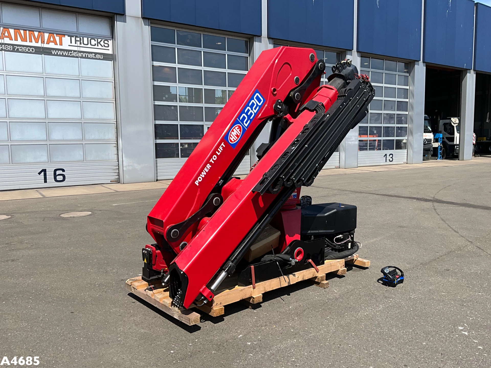 HMF 23 Tonmeter laadkraan NEW & UNUSED! 2022 afbeelding 1