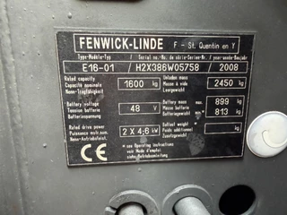Linde E16-01 2008 - N/A imagen 7