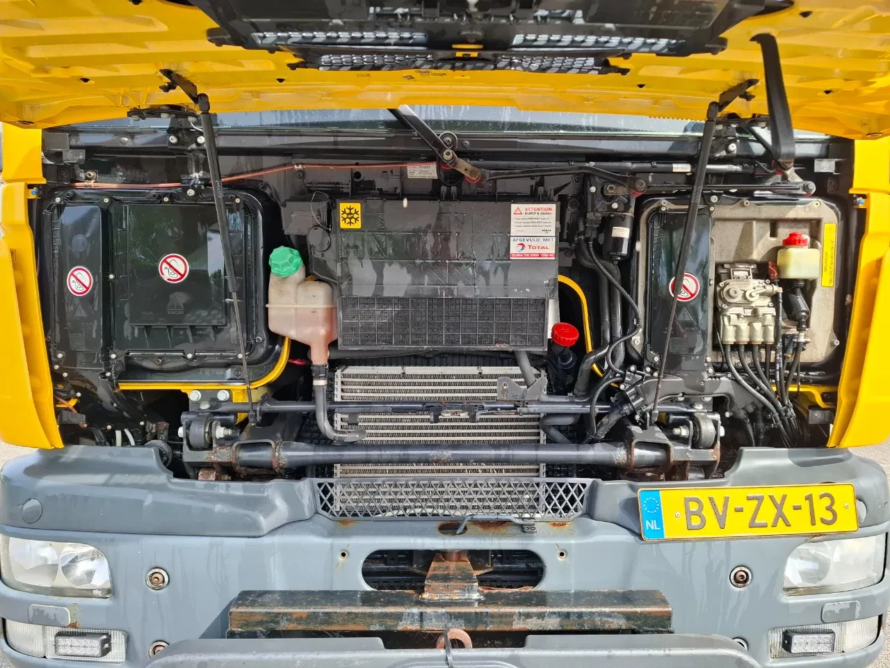 MAN TGM 2009 - TGM18.250 / 4X4 / NL TRUCK / TUV:30-04-2026 / 118783 KM / HMF 1110 K2 / ROTATOR / GOOD TYRES / FULL-STEEL / DRUM BRAKES / MANUAL / 2009 afbeelding 11